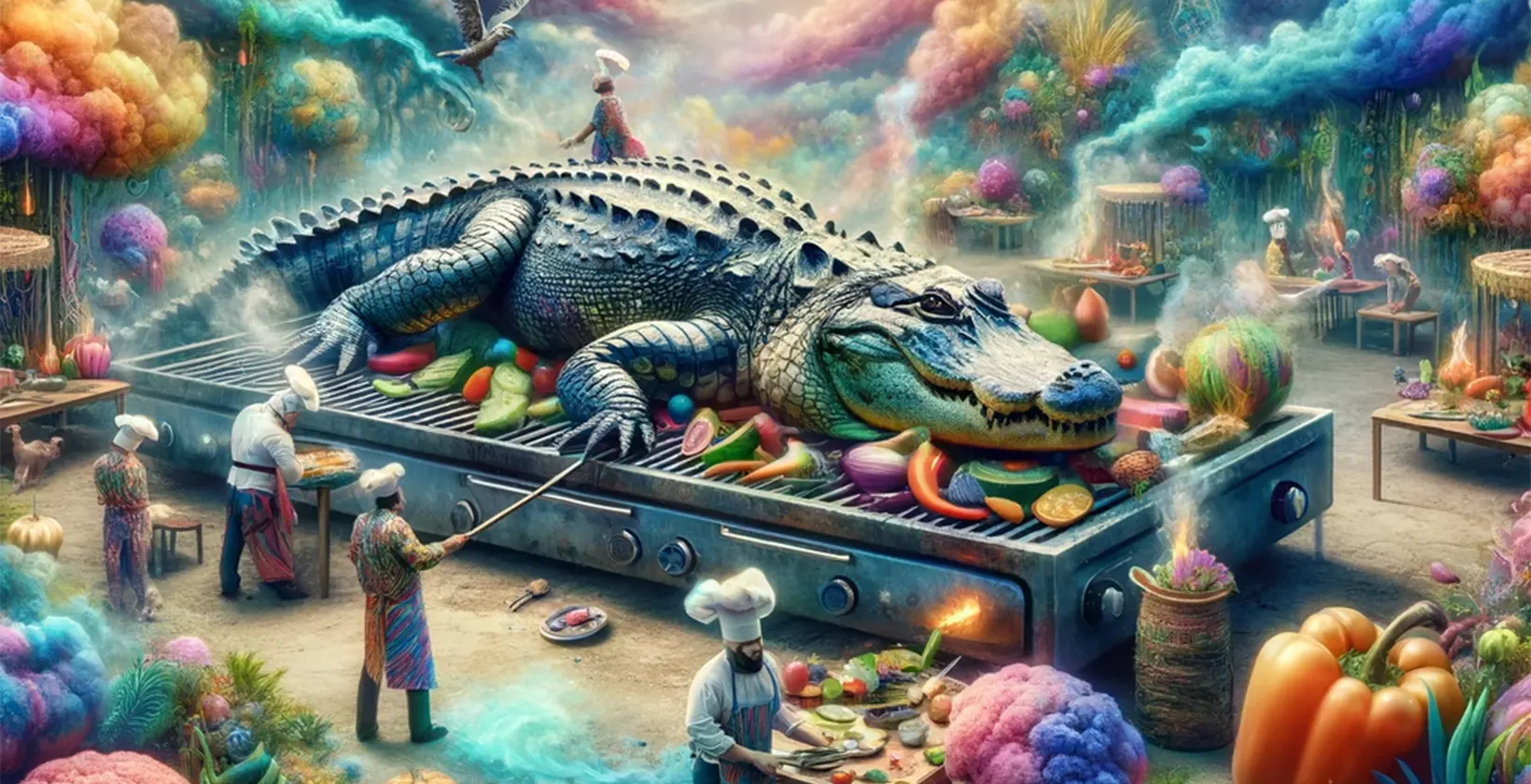 Dreaming of Cooking Alligator