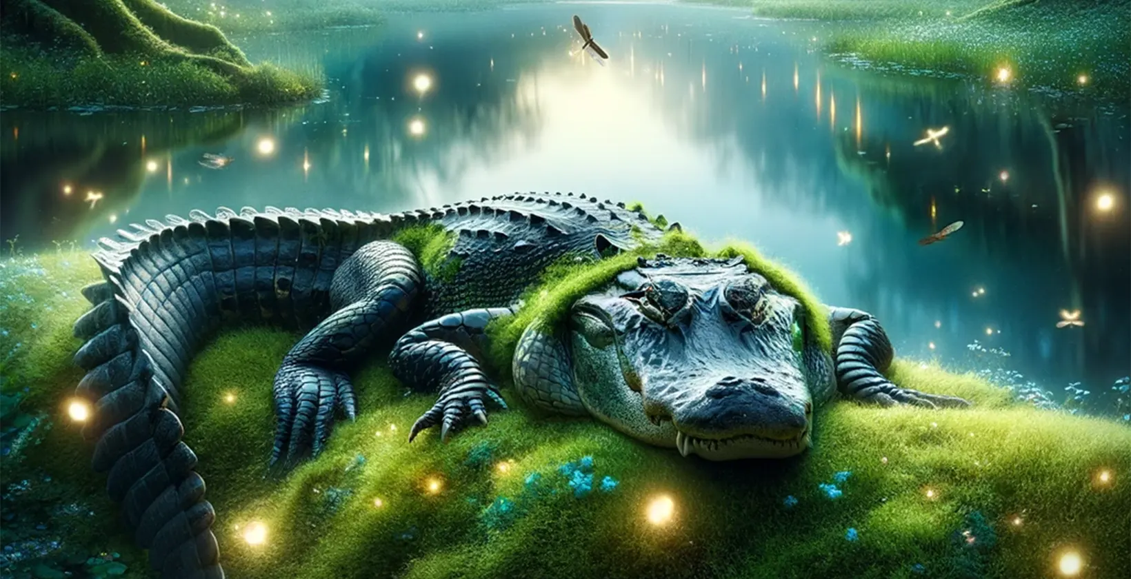 Dreaming of Sleeping Alligator