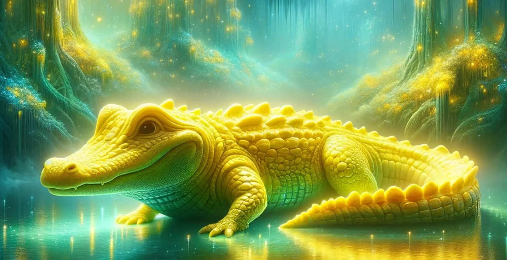 Dreaming of Yellow Alligator