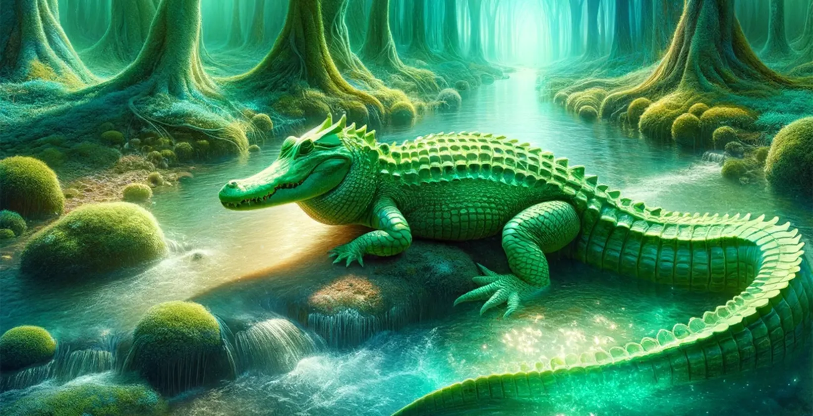 Dreaming of a Green Alligator