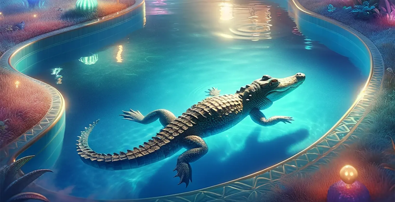 Dreaming of an Alligator in a Pool